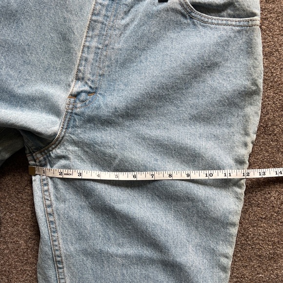 NWT Vintage Levi’s 512 Slim Fit Tapered Leg Blue Denim Jeans Size 15 Made in USA - Picture 9 of 16